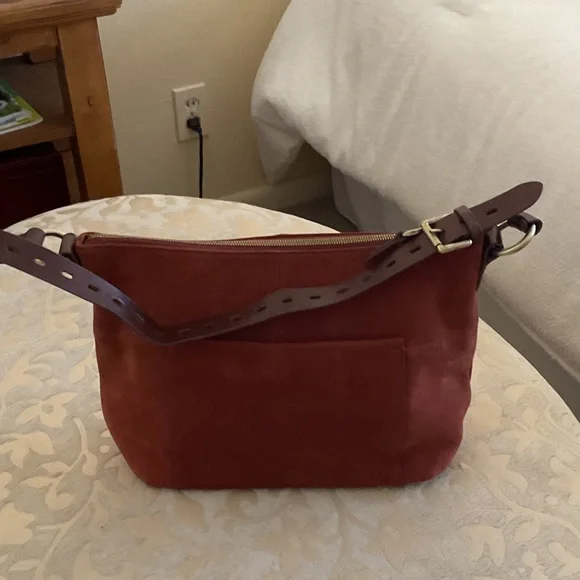 Hobo Charlie Suede Bag EUC - Picture 2 of 12